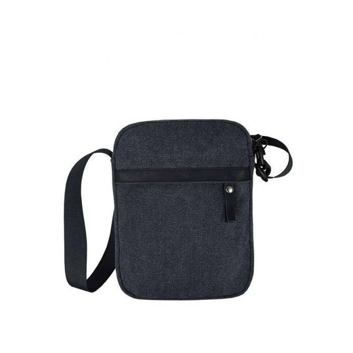 

Сумка через плечо Exodus Leather Canvas Серая P2402Ex021 16 Х 21 Х 4 см