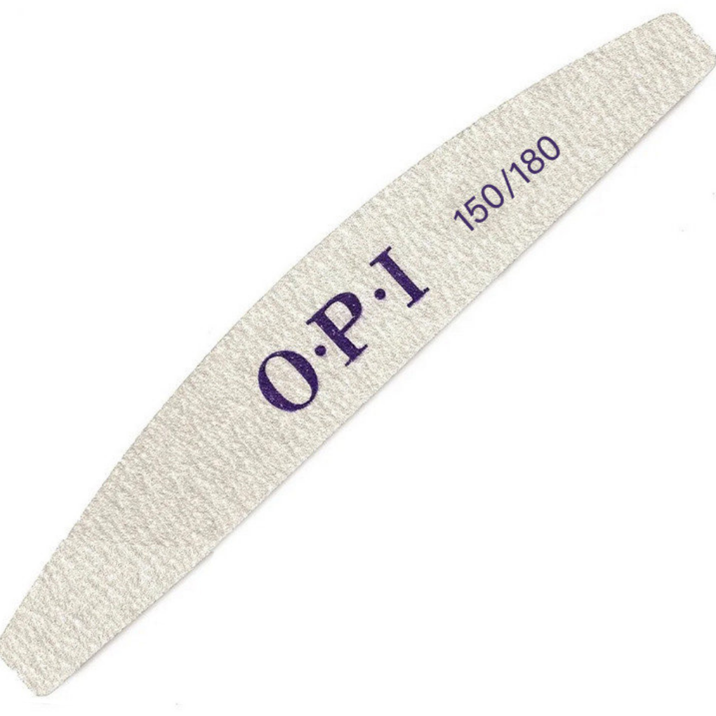 

Пилка для ногтей OPI полукруг 150/180, серая