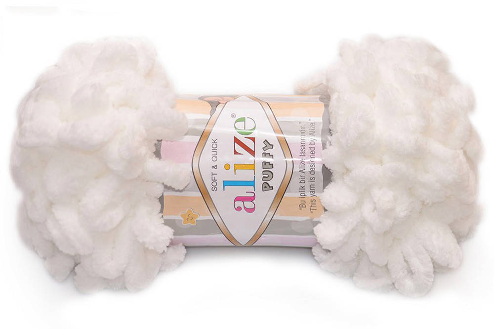 

Alize Puffy, Белый №55
