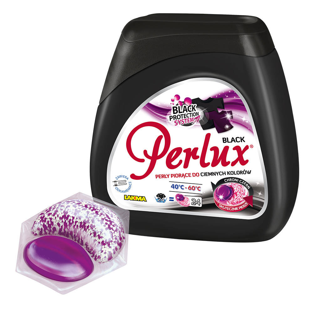 

Капсулы для стирки черных вещей Perlux Black, 24 шт