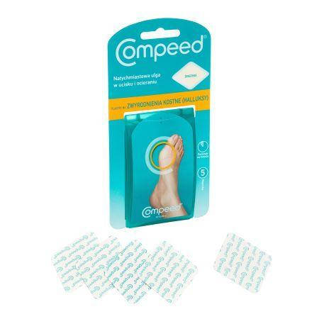 

Компід (Compeed)пластирі від вальгусноі стопи 5 шт