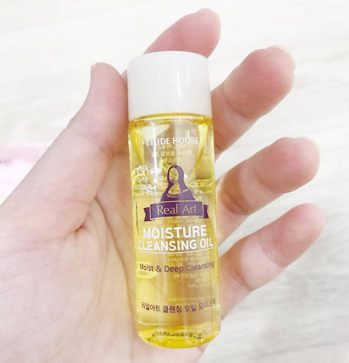 

Гидрофильное масло Etude House Real Art Cleansing Oil Moisture , 25 мл (миниатюра)
