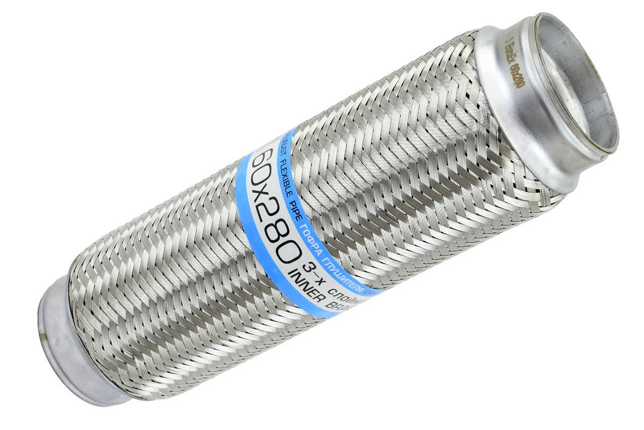 

Гофра глушителя 60x280 (3-х слойная) EuroEx