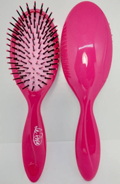 

Расчёска для волос массажная La Rosa пластиковая 23 см LR-1177, Розовый