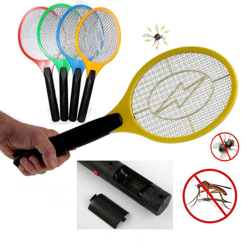 

Электрическая Мухобойка Rechargeable Mosquito-Нitting Swatter на батарейках