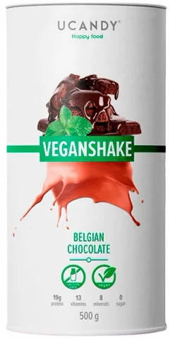

Протеиновый коктейль Ucandy VeganShake Бельгийский Шоколад (500 грамм)