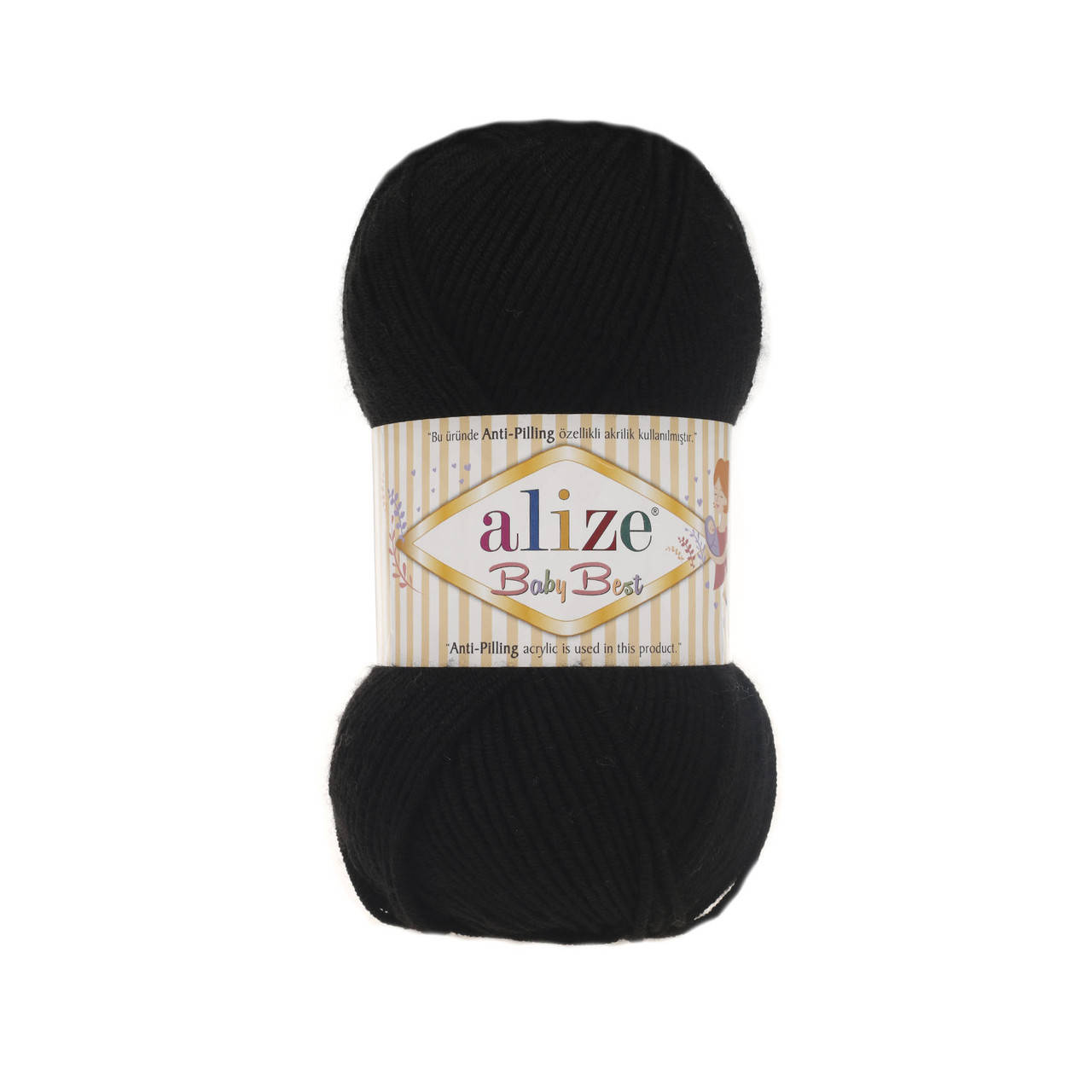 

Alize BABY BEST черный № 60