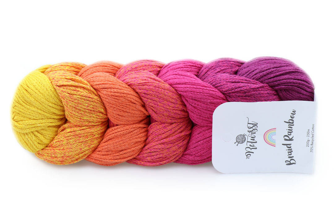 

ReTwisst Braid Rainbow, №10, Секционное крашение