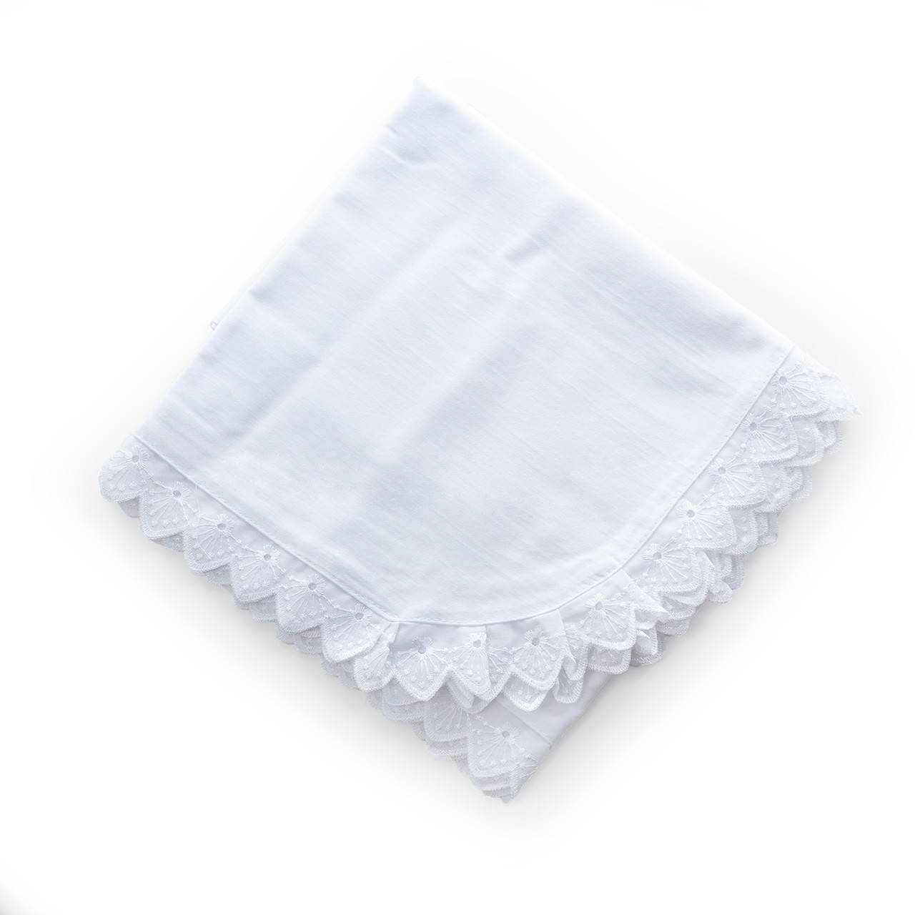 

Крыжма-плед Twins 100х80 см white