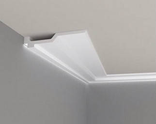 

Гипсовый карниз с подсветкой К3