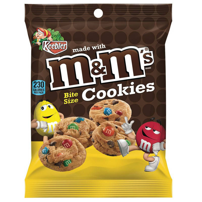 

Печенье M&m's bite size cookies 45g