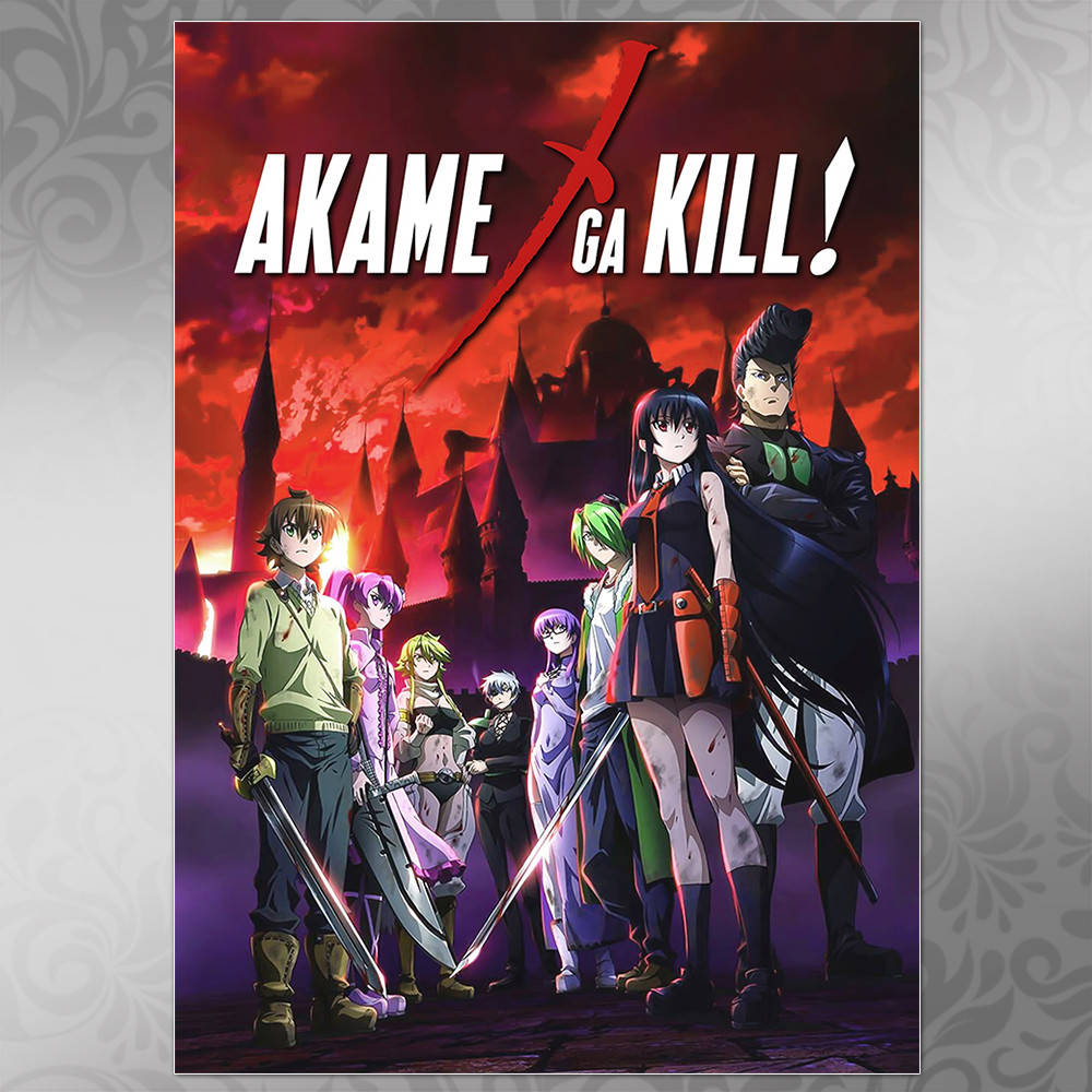 

Плакат Аниме Akame ga Kill 04