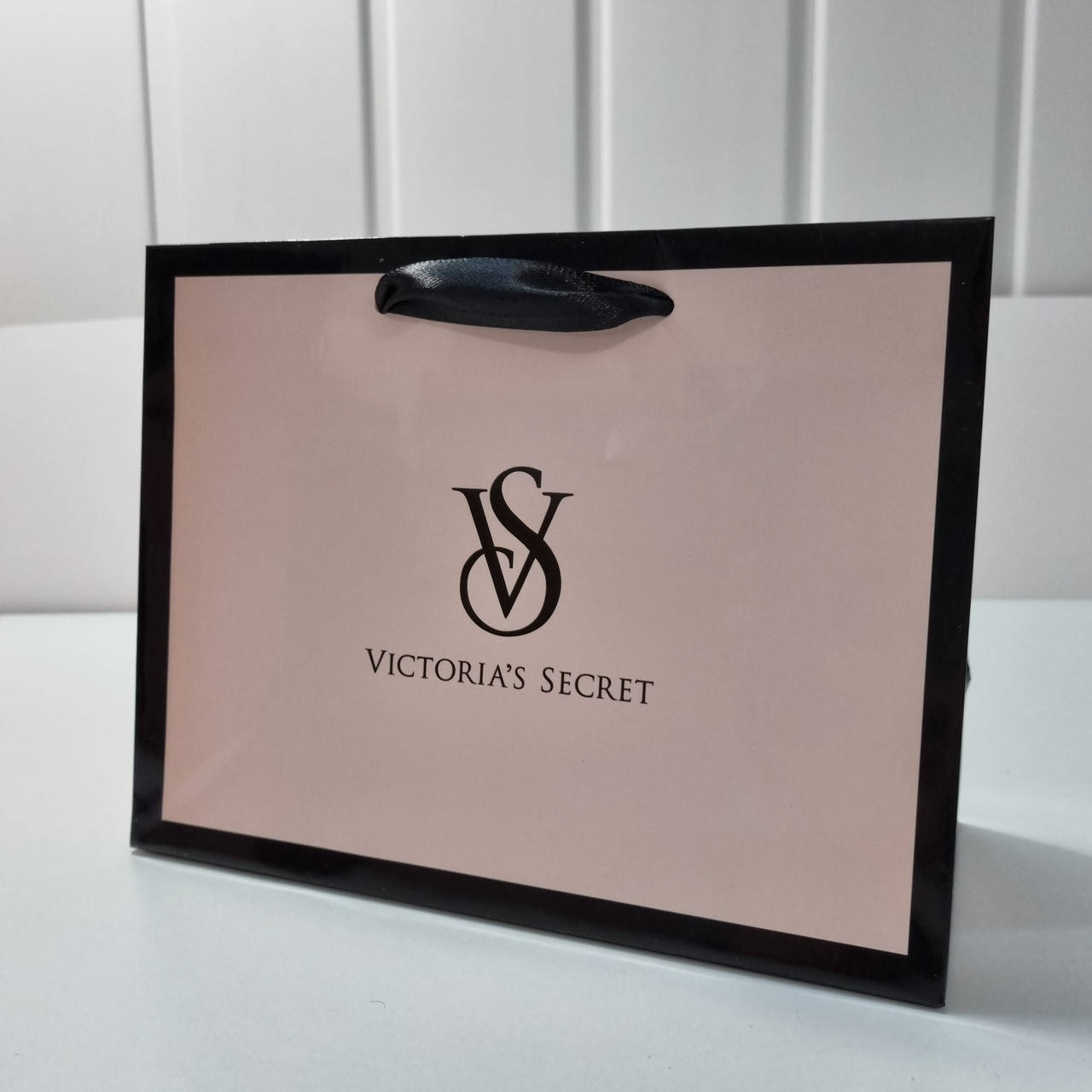 

Пакет бумажный Виктория Секрет маленький (S) 2022 Новинка, Бежевый