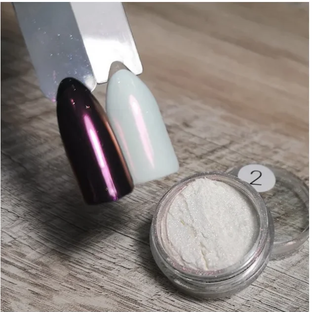 

Жемчужная втирка для ногтей Sweet Nails сиреневая №2, Сиреневый