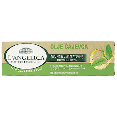 

Зубна паста Ланджеліка з олією чайного дерева L`Angelica tee tree oil 75ml 12шт/ящ (Код : 00-00011431)