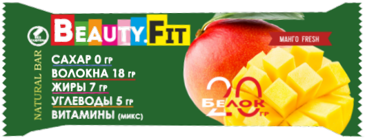 

Протеиновый батончик Beauty.Fit "Манго Фреш" (50 грамм)