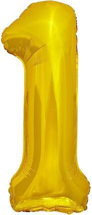 

Шар цифра 1 золото фольгированная "30" (76 см)