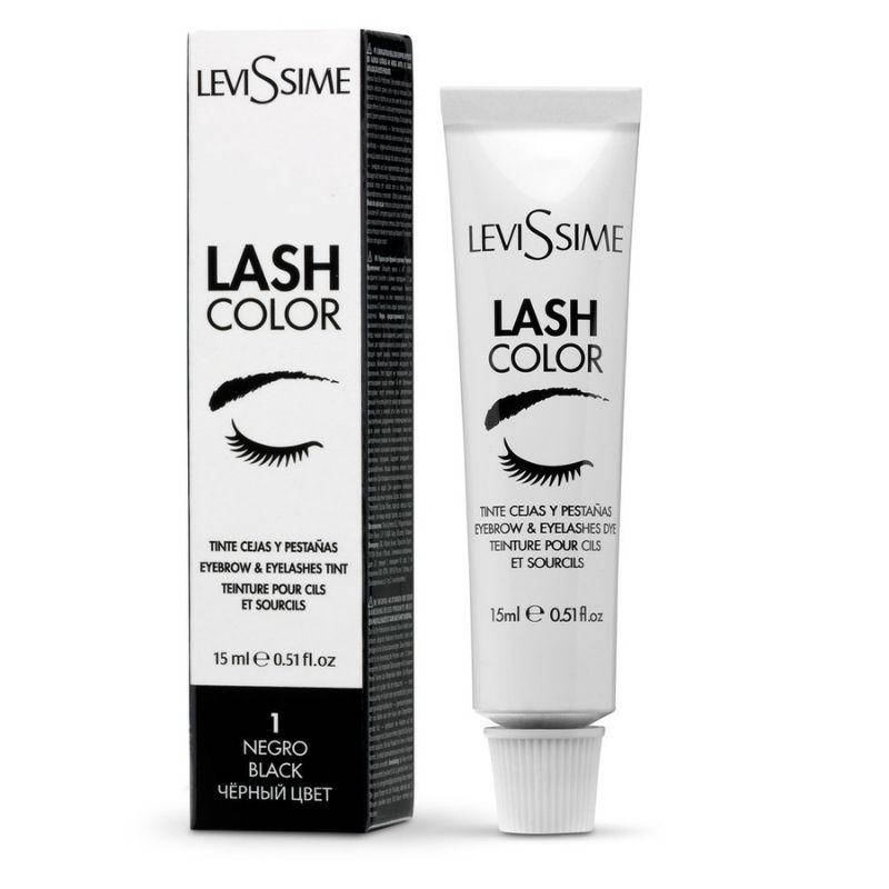 

Краска Levissime Lash Color черная для ресниц 15 мл
