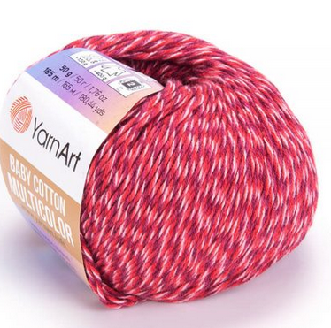 

Пряжа Baby cotton Multicolor Yarnart-5209