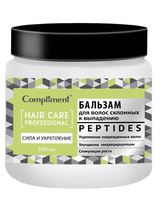 

Compliment Сила и укрепление Бальзам для волос склонных к выпадению Peptides, 500мл