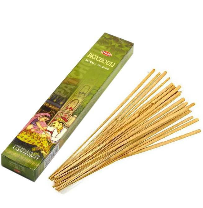 

Patchouli Masala Small Box, пыльцовое благовоние, HEM