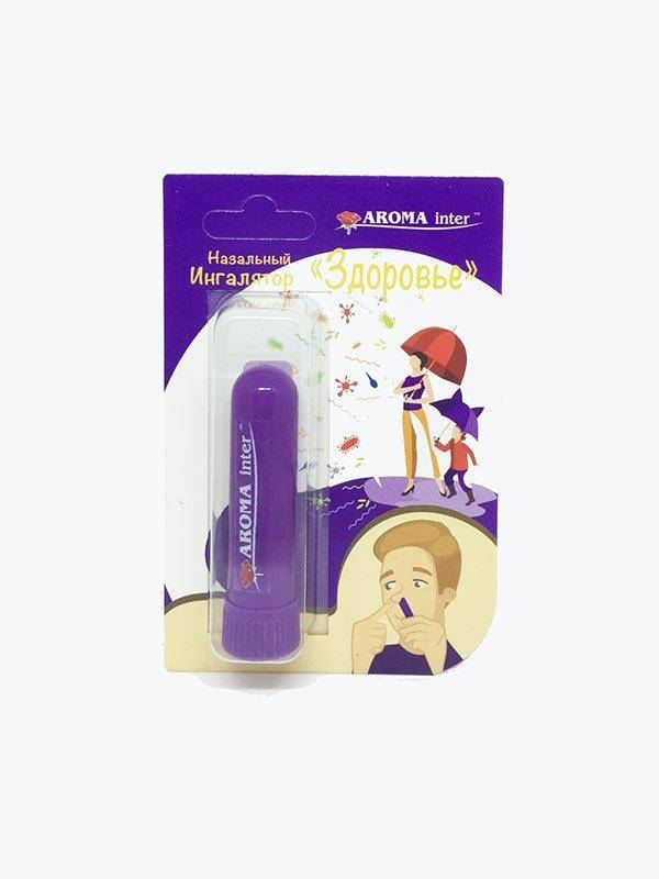 

Ингалятор-карандаш, назальный ингалятор ЗДОРОВЬЕ с маслами Aroma inter