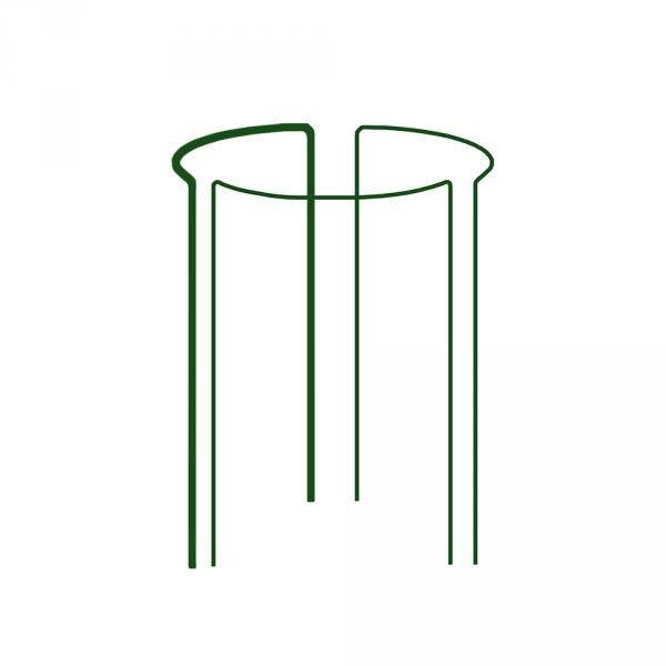 

Кольцевая опора для растений, 1/3 круга, D=40см, H=60см, TYRP34060