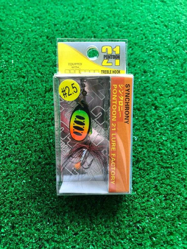 

Блесна вертушка Pontoon 21 SYNCHRONY #2.5 (6.8g) Цвет-003