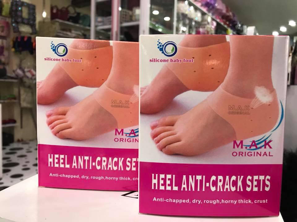 

Силиконовые вкладыши в обувь для защиты стоп Heel anti-crack set