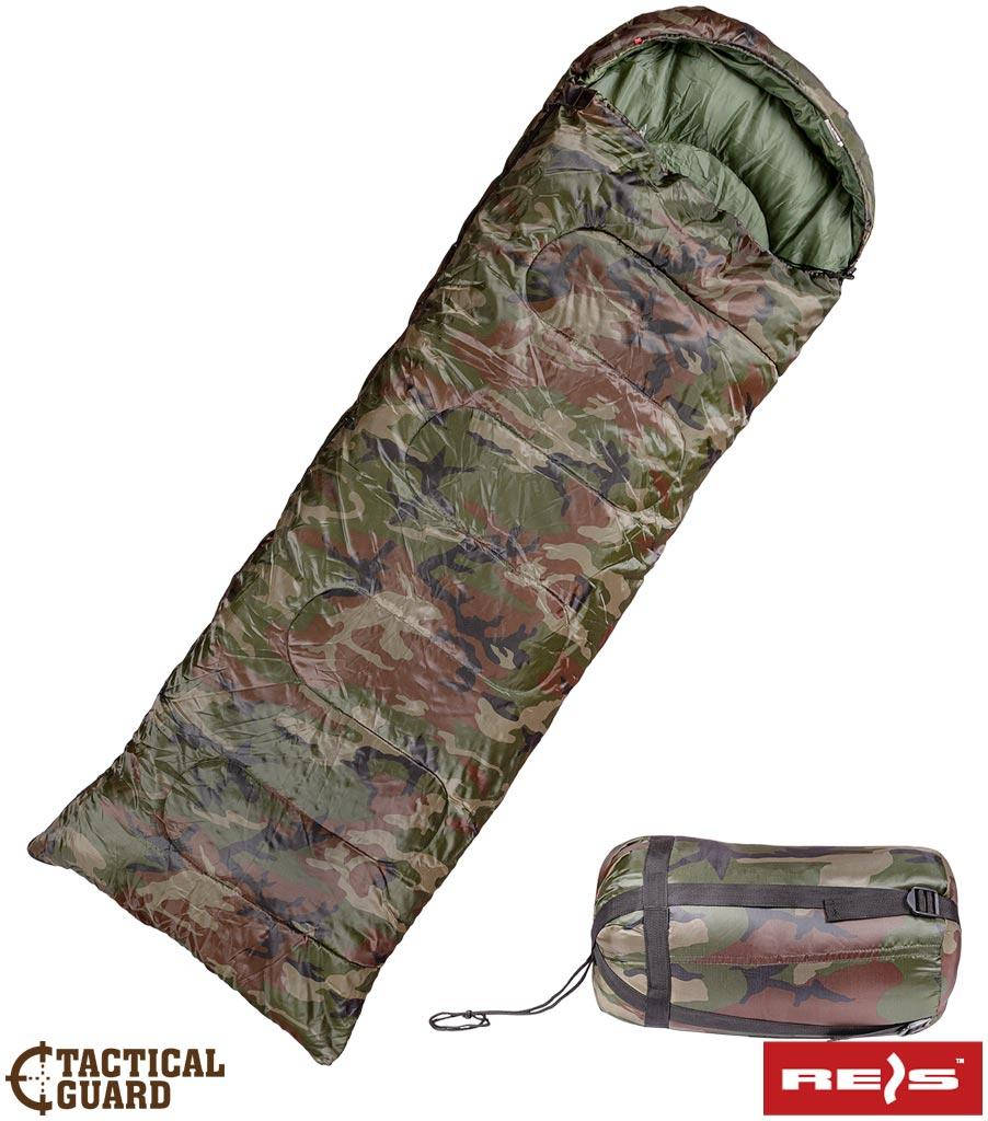 

Спальный мишок камуфляжний тактичний для військових 210X75 TG-BEDROLL MO, Хаки