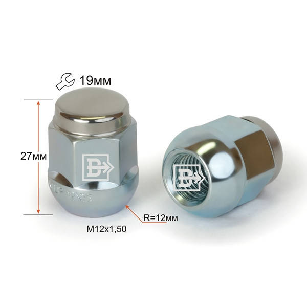 

Гайка D30R Z M12X1,50