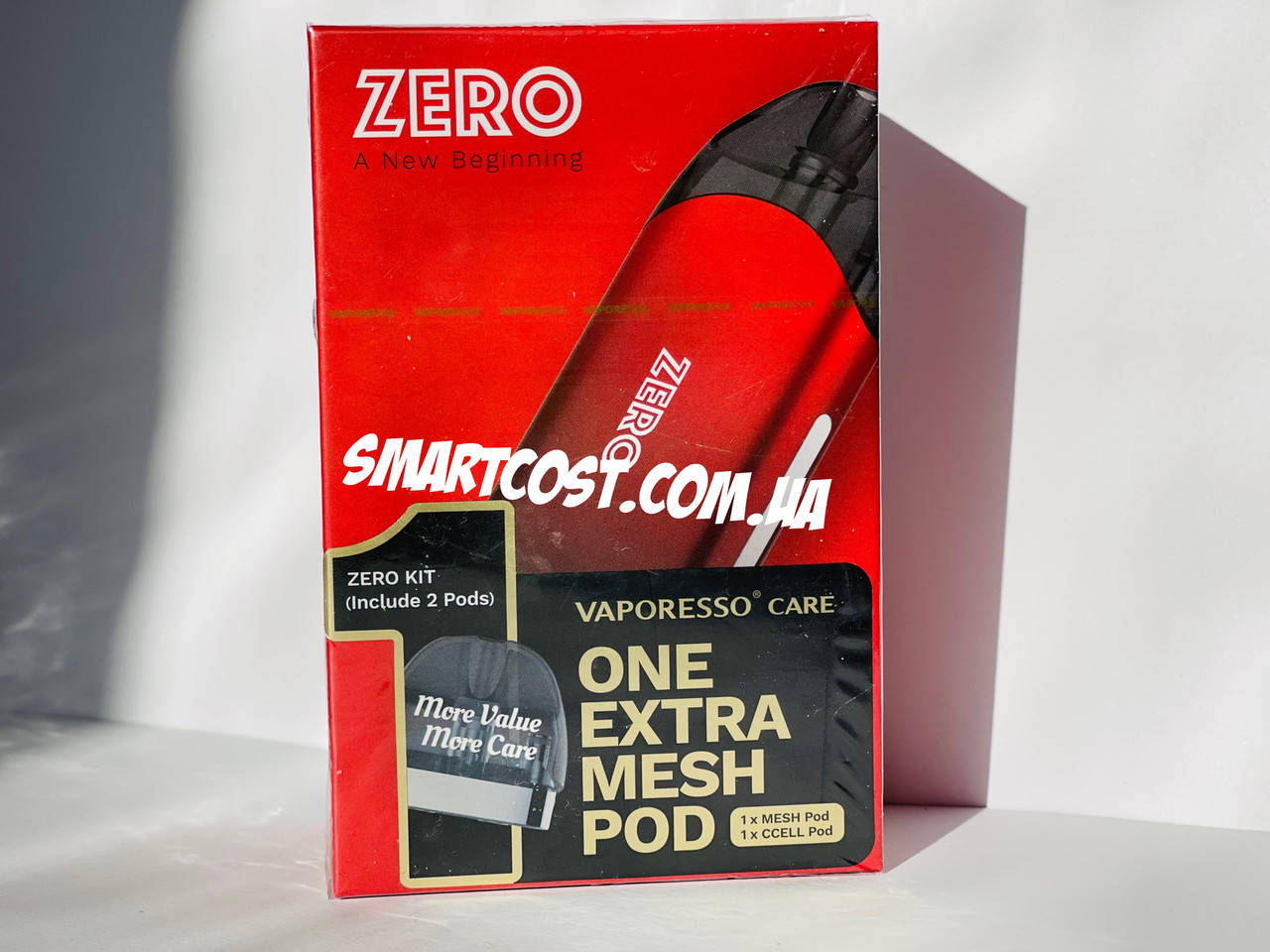 

Под система Vaporesso Renova Zero POD KIT ORIGINAL ренова зеро оригинал Червоний з чорним