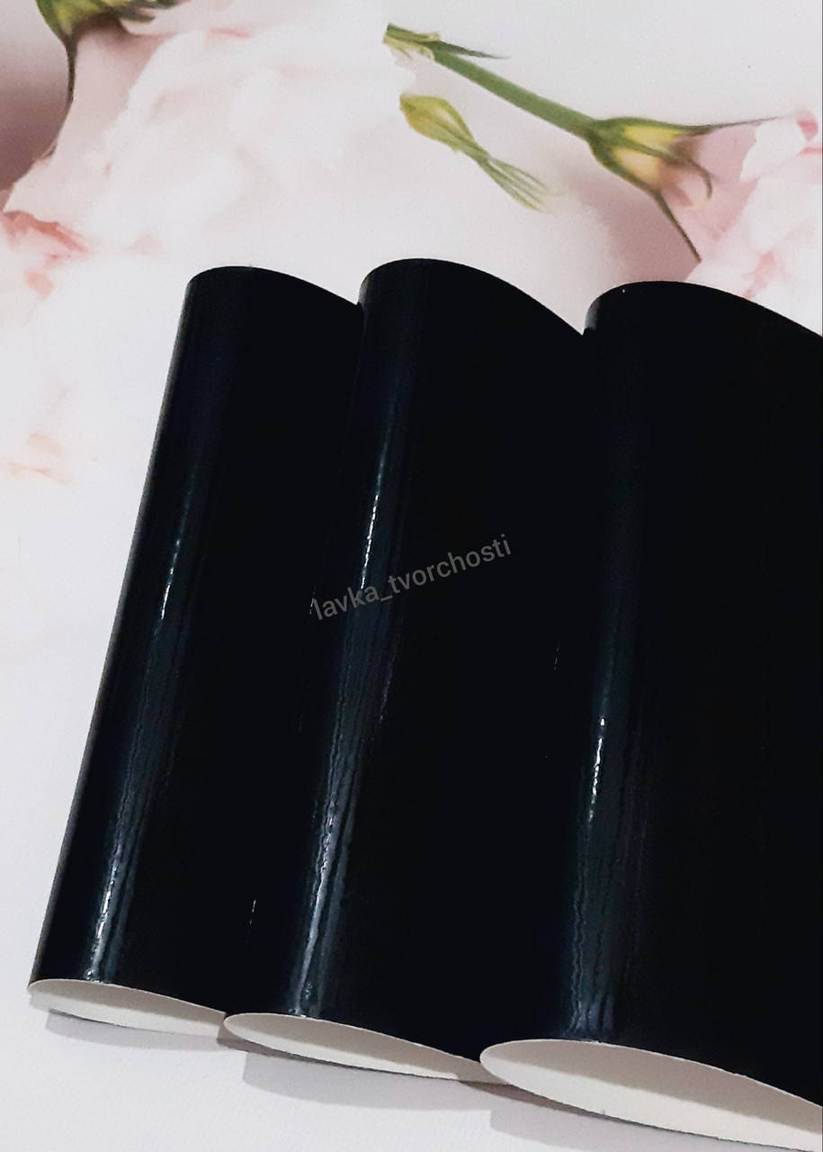 

Екошкіра 19*15см гладка чорна