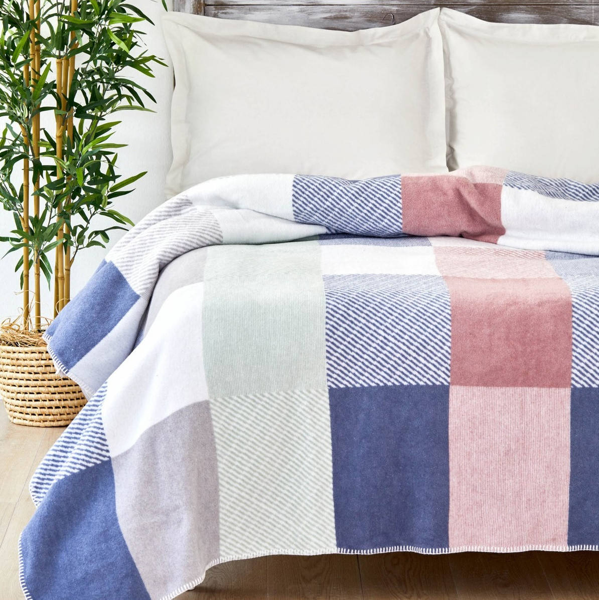 

Плед Karaca Home - Joyce indigo multi 180*220 евро, Разные цвета