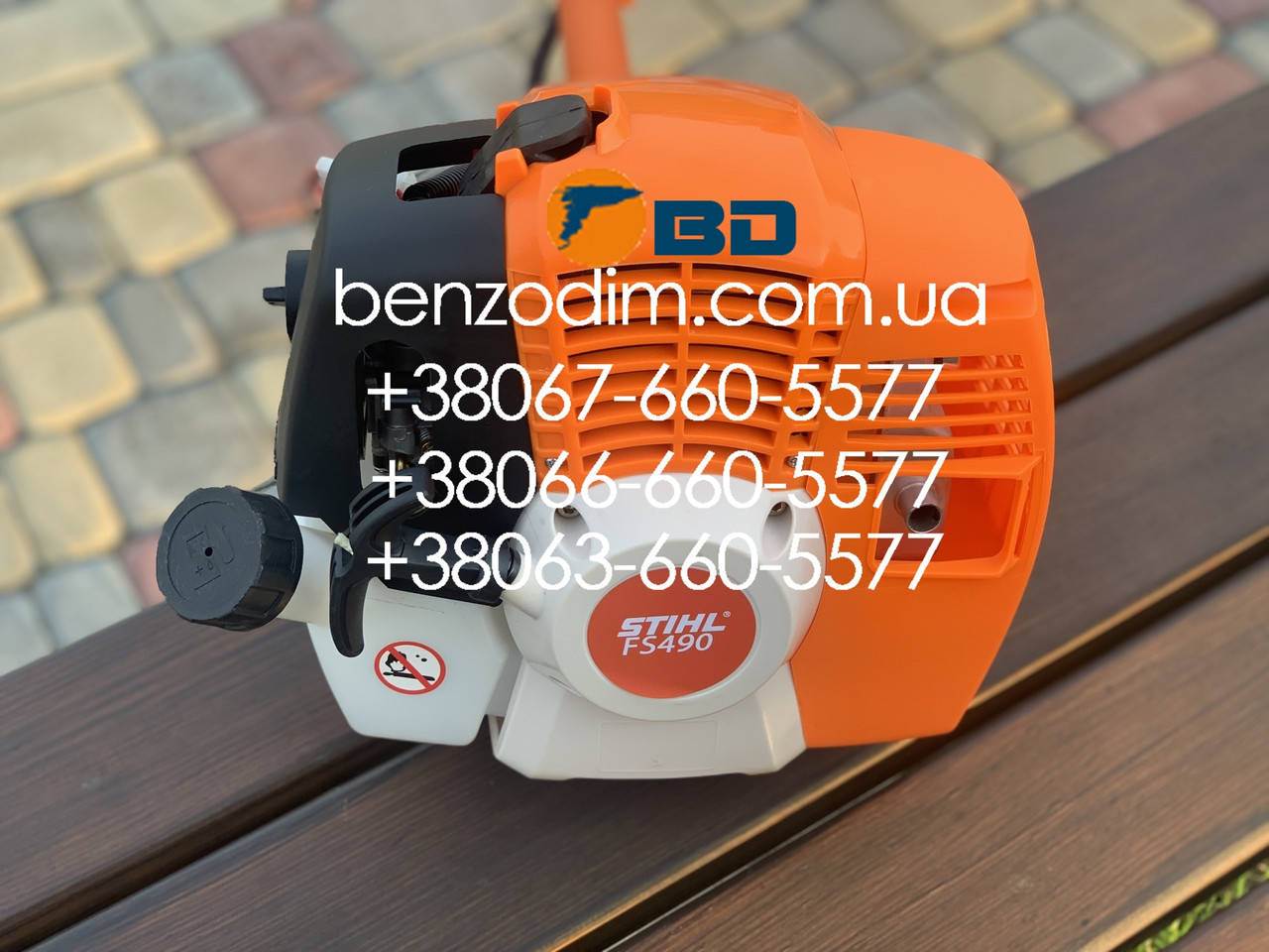 

Мотокоса Stihl fs 490 (5.3 кВт, 2х тактный) Бензокоса Штиль кусторез триммер