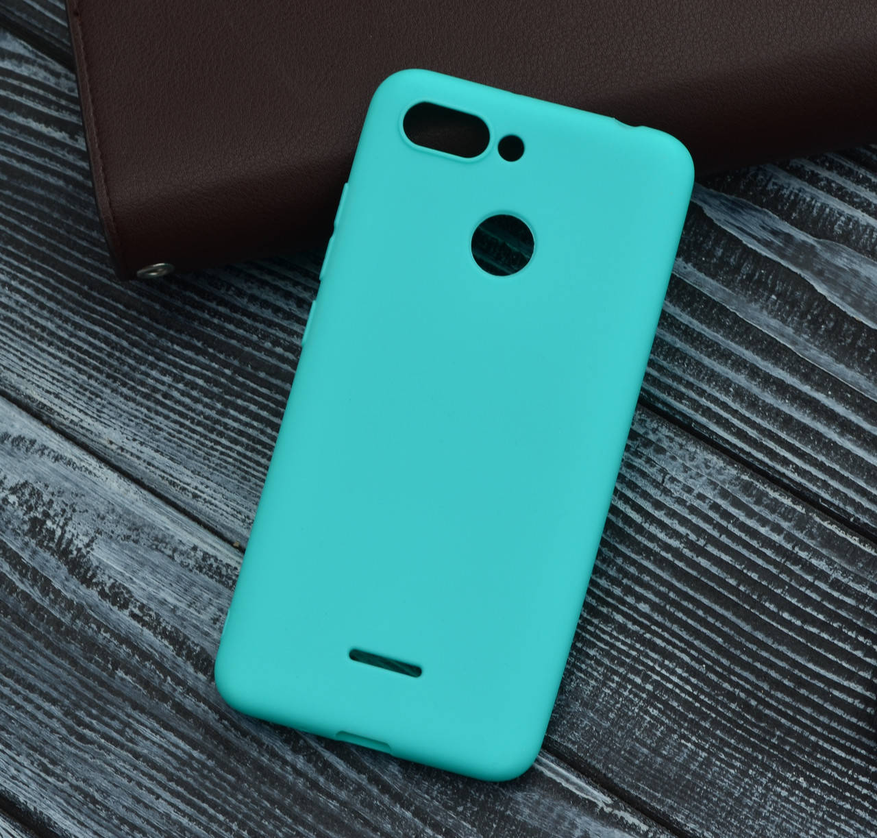 

Силиконовые чехлы для Xiaomi Redmi 6, Бирюзовый