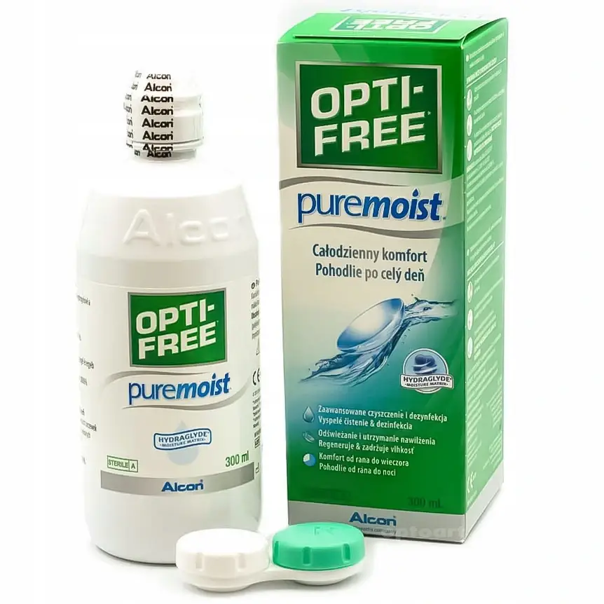 

Раствор для контактных линз OPTI FREE PureMoist / Pure-Moist 300мл.