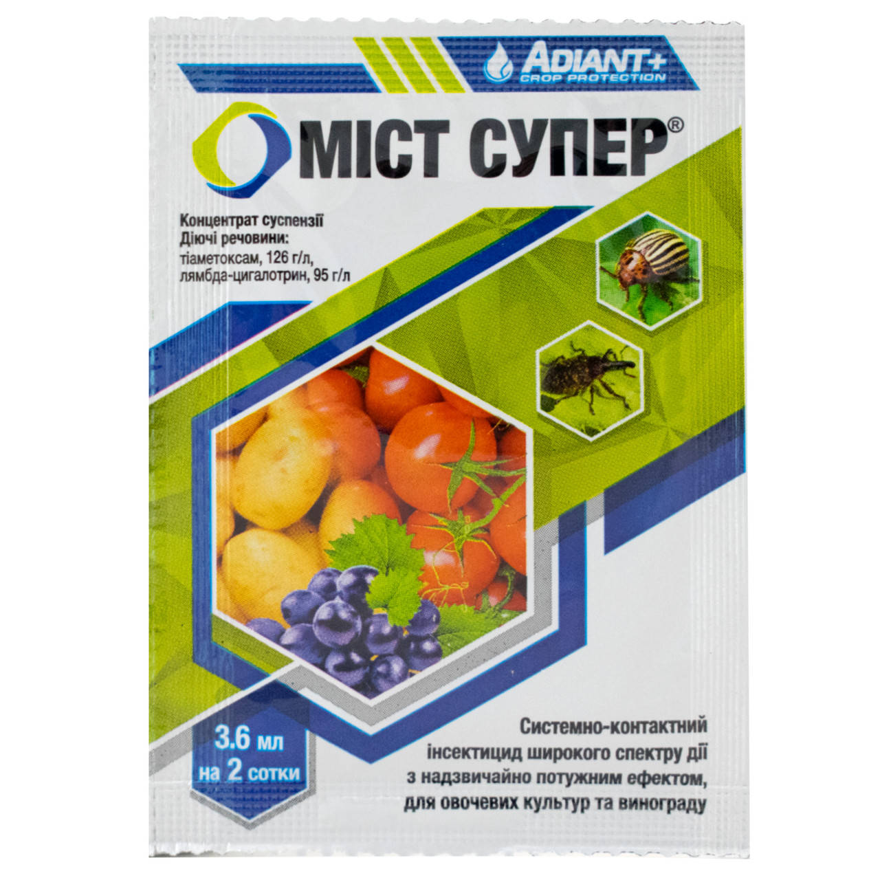 

Инсектицид Мист супер 3.6 мл Adiant+