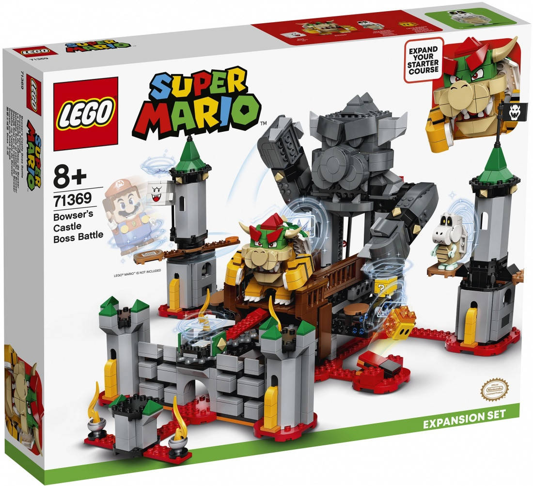 

Lego Super Mario Решающая битва в замке Боузера. Дополнительный набор 71369