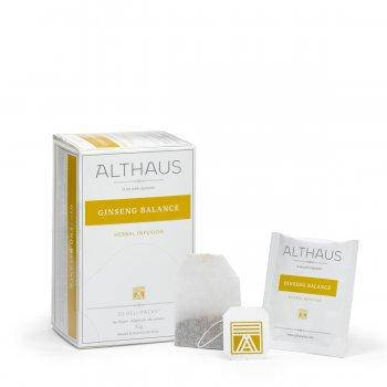 

Пакетированный чай Althaus Ginseng Balance для чашек 200 мл.