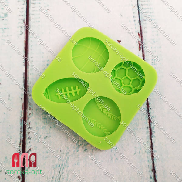 

МОЛД СИЛИКОНОВЫЙ "МЯЧИ"