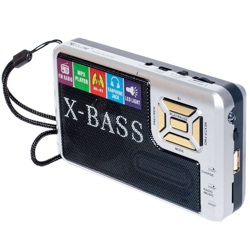 

Портативный радиоприемник с ремешком GOLON Германия цифровой