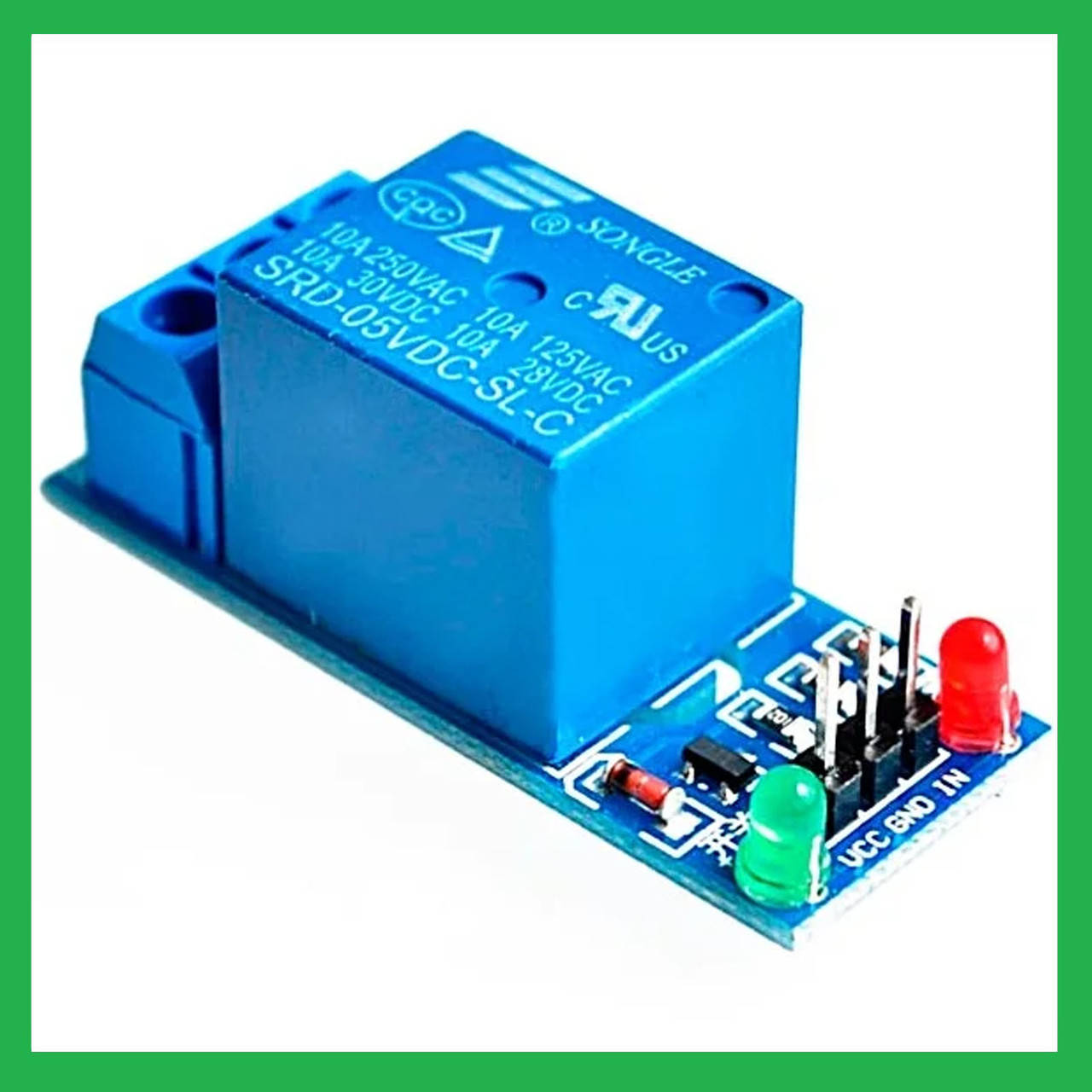 

1-канальный релейный модуль 5В для Arduino PIC ARM AVR. Модуль 1 реле 5V для ARDUINO