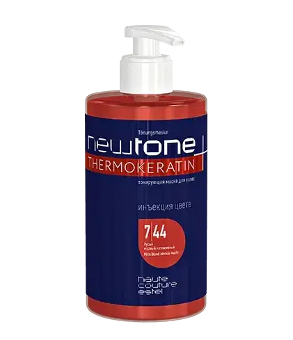 

Тонирующая маска для волос Haute Couture Newtone 7/44 Русый медный интенсивный 435 мл