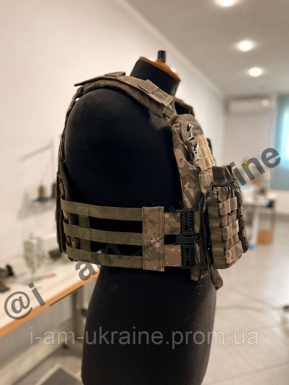 

Плитноска SKILLET MAX на системі швидкого скидання з 3 підсумками під АК