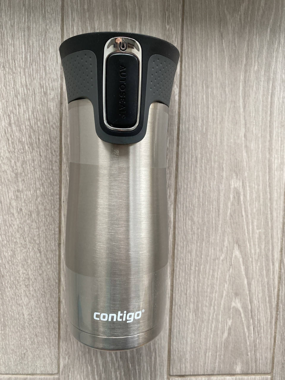 

Термокружка Contigo сталь, серый AUTOSEAL West Loop вест луп Stainless Steel Travel Mug 470 мл