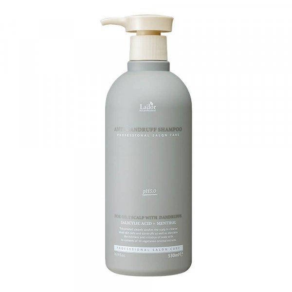 

Слабокислотный шампунь против перхоти Lador Anti Dandruff Shampoo 530 мл