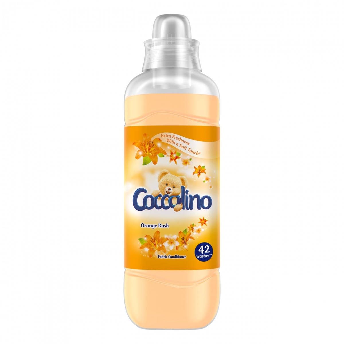 

Coccolino Orange Rush кондиционер для белья 1050 мл 42 стирки
