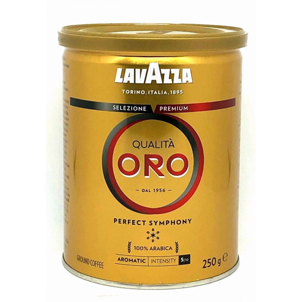 

Кофе молотый Lavazza Qualita Oro 250гр. ж/б.