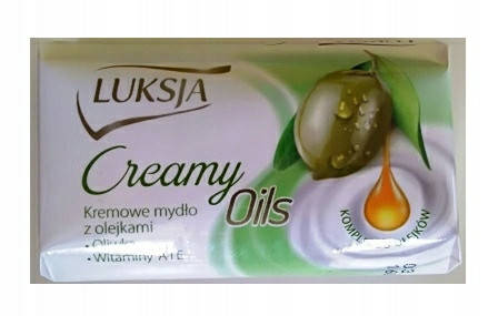 

Мыло с маслом оливы Luksja Oil Oliwka cremowe mydlo 95 гр
